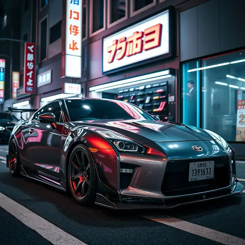 カスタマイズされたスポーツカー