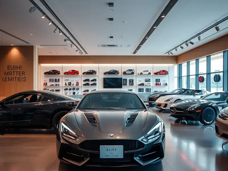 ラム・ザ・ワールド・オートギャラリー 店内