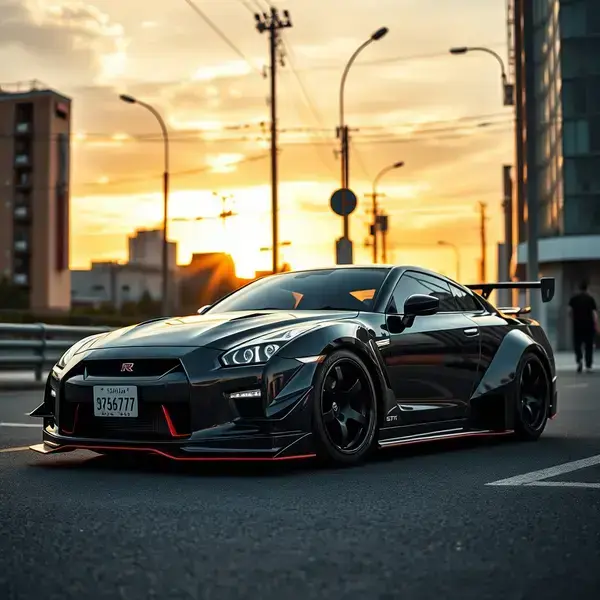 日产GT-R 施工例